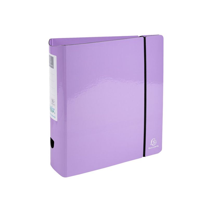 3130631537686-Exacompta Aquarel - Classeur à levier - Dos 80 mm - A4 - mauve-P_405153234_1-0