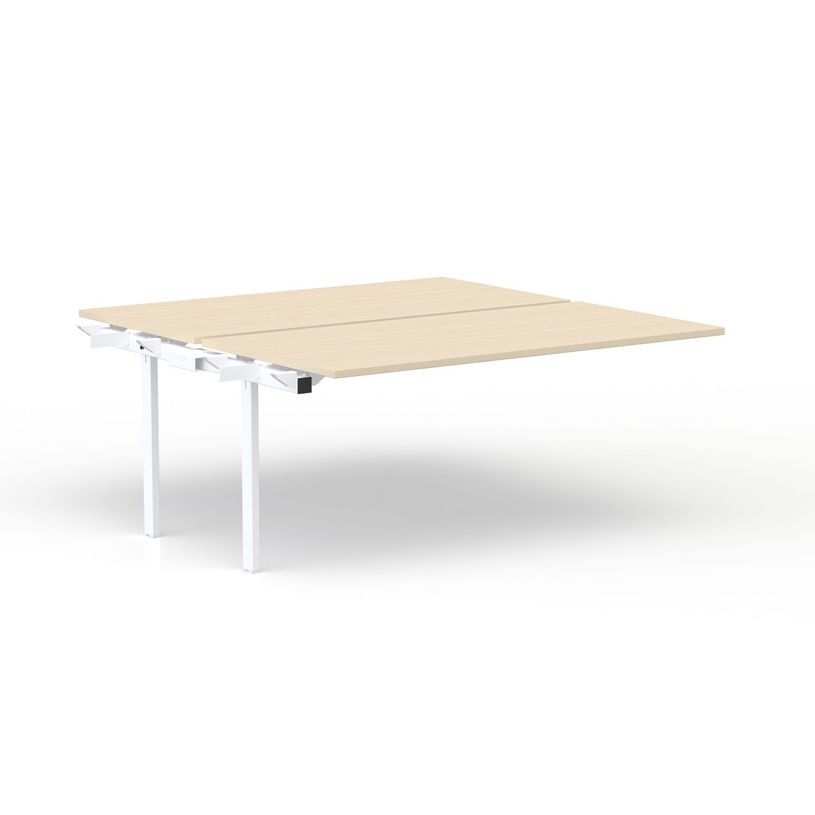 3617350005066-Bureau Bench CONECT - plan suivant - L180 x P165 cm - plateau imitation érable - pieds bl-P_405153736_1-0
