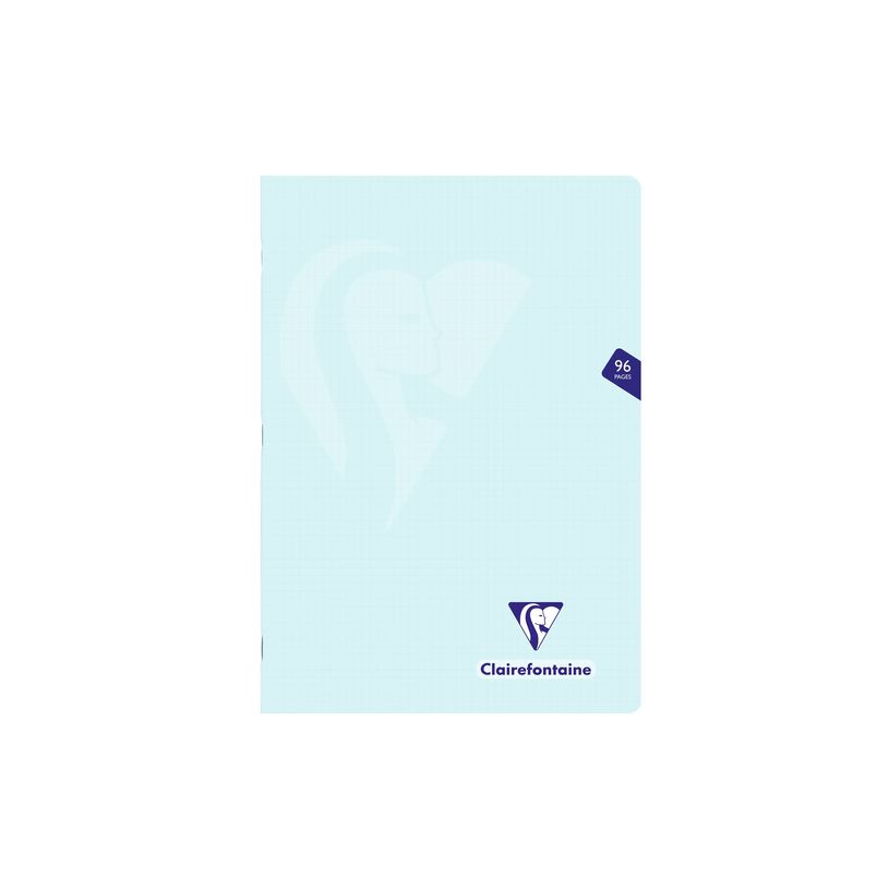 3329683081623-Clairefontaine MIMESYS Pastel Polypro - Cahier de notes - agrafé - A4 (210 x 297 mm) - 48 feuilles / 96 pages - papier blanc - petits carreaux - disponible en différents-P_405154779_4-0