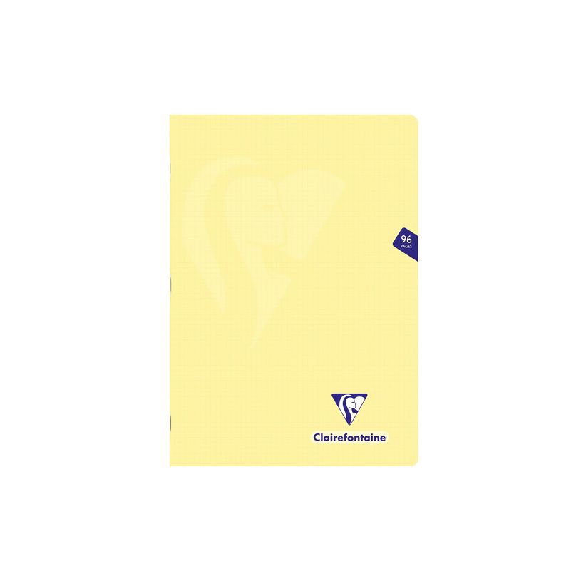 3329683081623-Clairefontaine MIMESYS Pastel Polypro - Cahier de notes - agrafé - A4 (210 x 297 mm) - 48 feuilles / 96 pages - papier blanc - petits carreaux - disponible en différents-P_405154779_5-1
