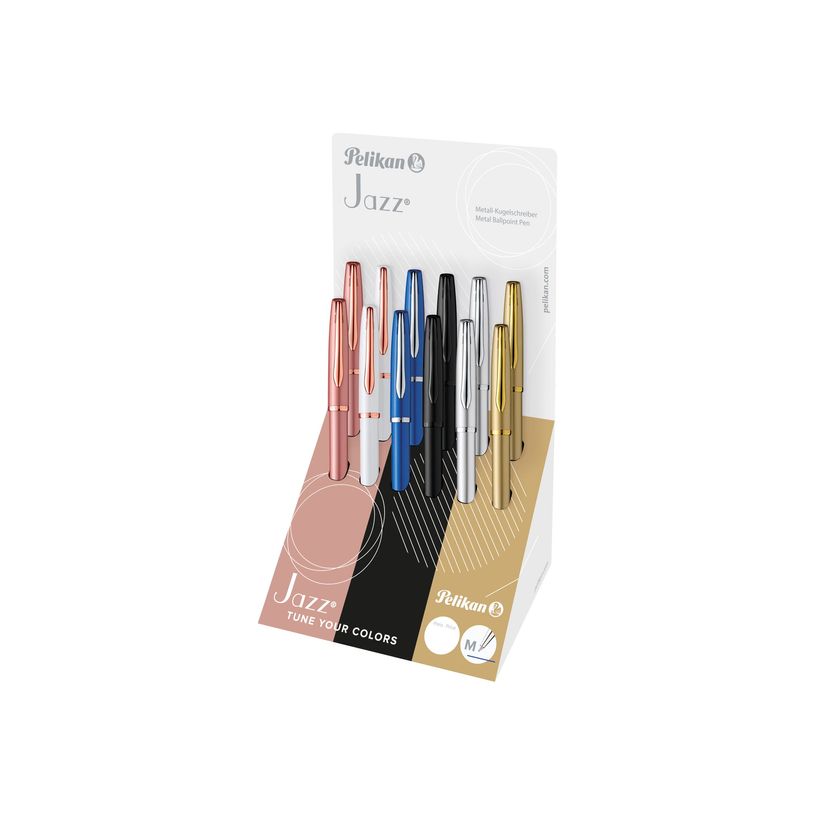4012700821676-Pelikan Jazz Noble Elegance K36 - Stylo à bille - bleu - moyen - rétractable-P_405155788_1-0