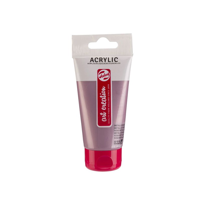 8712079509590-Talens Art Creation - peinture - peinture acrylique - rose métallique - 75 ml-P_405156513_1-0
