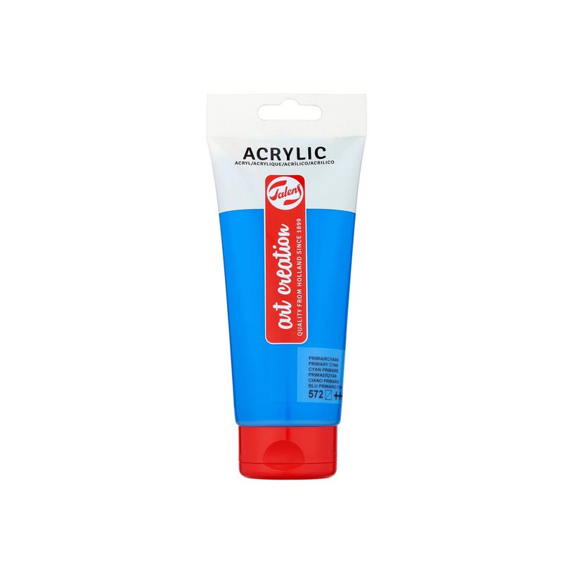 8712079352295-Talens Art Creation - peinture - peinture acrylique - cyan primaire - 200 ml-P_405156559_1-0