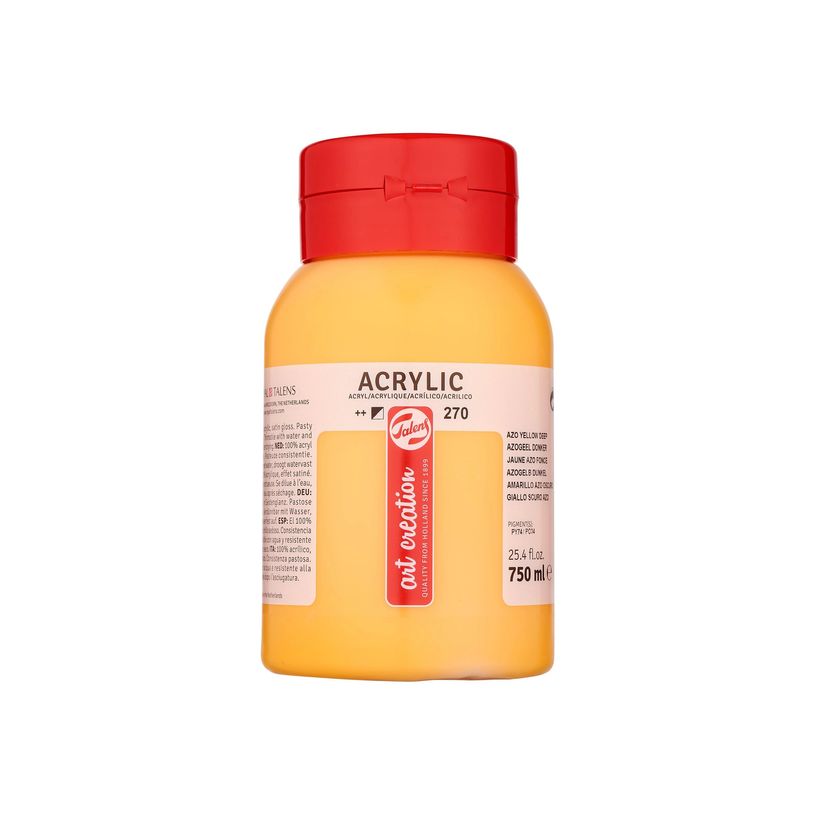 8712079314606-Talens Art Creation - peinture - peinture acrylique - jaune azo profond - 750 ml-P_405156595_2-0