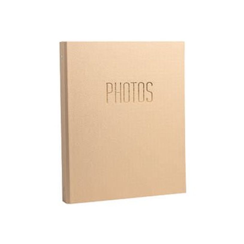 3130630176022-Exacompta OfficeByMe - Album photo classeur - 60 pages noires - beige-P_405156865_2-0