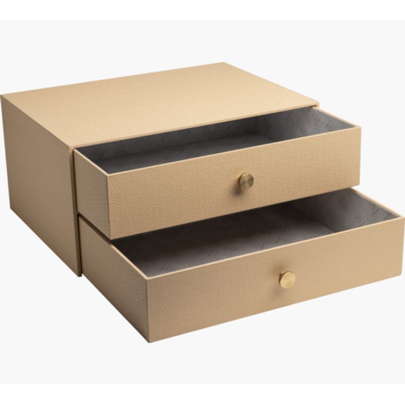 3130630306023-Exacompta OfficeByMe - Module de classement 2 tiroirs - pour A4+ - beige-P_405156877_2-1
