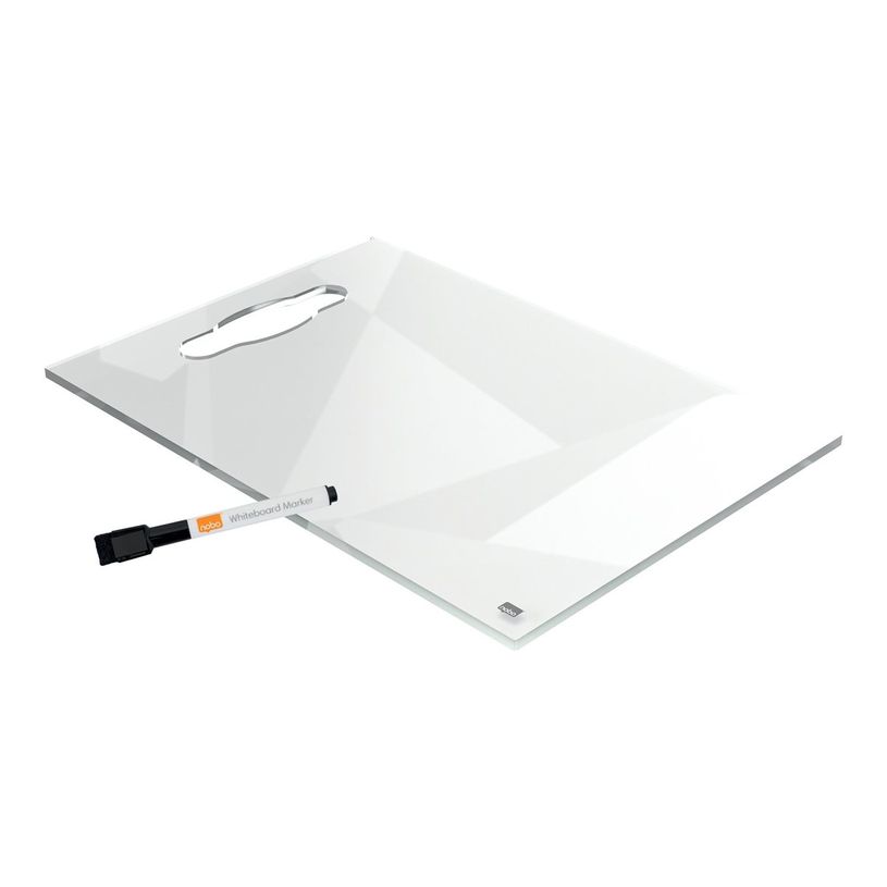 5028252621038-Nobo - Mini tableau blanc portable - A4 - bloc-notes de bureau effaçable à sec - acryliq-P_405159886_3-2