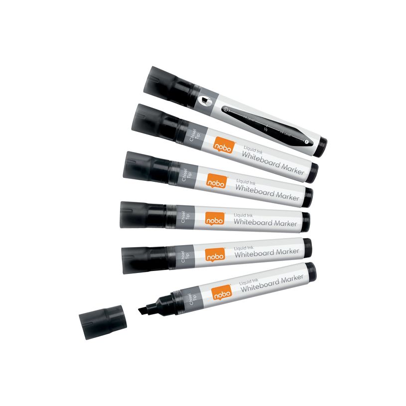 5028252612876-Nobo Liquid Ink - 10 Marqueurs - non permanent - pour verre, tableau blanc, émail  - 4 mm-P_405159969_1-0