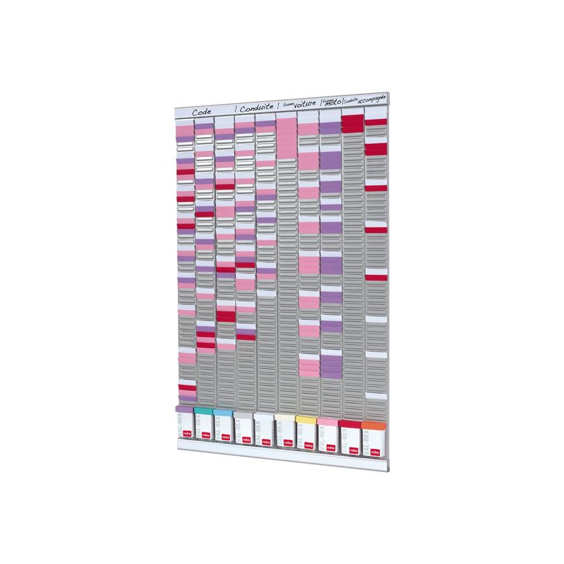 3147330004005-Nobo planning à cartes - 960 x 645 mm - 54 logements x 10 colonnes-P_405160040_2-1