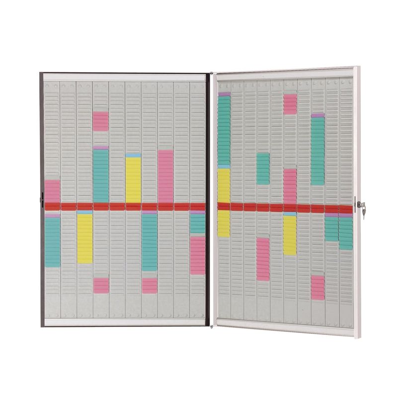 5028252132862-Nobo tableau combiné: tableau blanc, planning à cartes - 54 logements x 20 colonnes - do-P_405160058_3-0