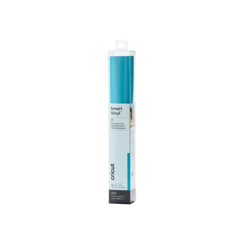 0093573474033-Cricut Smart Vinyl - Matériaux d'activités manuelles - 33 x 90 cm - turquoise-P_405161123_1-0