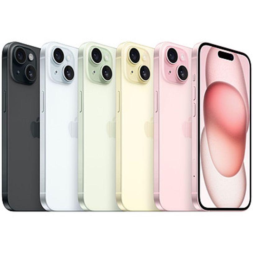 195949036606-Apple iPhone 15 - Smartphone - 5G - 6/128 Go - bleu-P_405162983_1-0