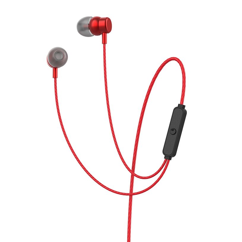 3701090637660-Wave Concept Urban Sound - Écouteurs filaire avec micro - intra-auriculaire - rouge-P_405163104_2-1