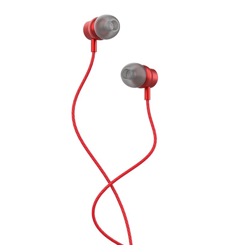 3701090637660-Wave Concept Urban Sound - Écouteurs filaire avec micro - intra-auriculaire - rouge-P_405163104_4-3