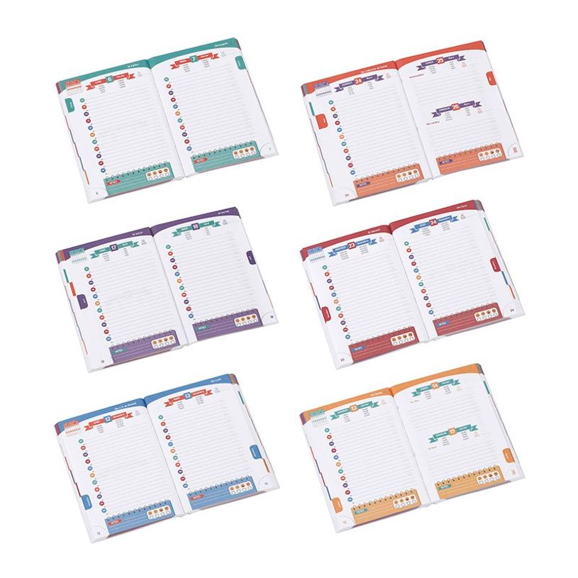 3135257454034-Agenda Galactic Unicorn - 1 jour par page - 11 x 17 cm - différents modèles disponibles -P_405165302_4-3