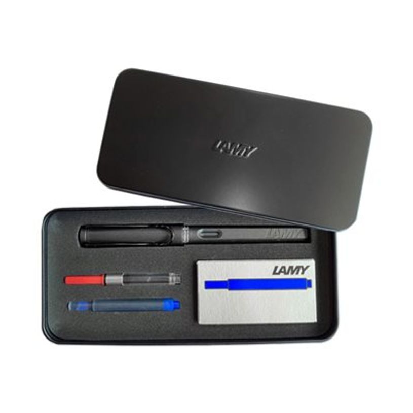 4014519271055-LAMY safari Gift Set - Stylo plume - bleu - 0.46 mm - fin-P_405166200_3-0