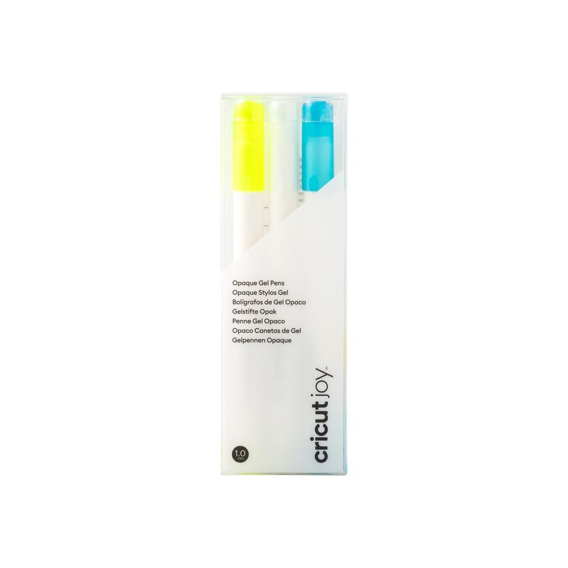 093573868467-Cricut Joy - Roller - bleu, jaune, blanc - opaque - encre gel - 1 mm (pack de 3)-P_405167104_1-6