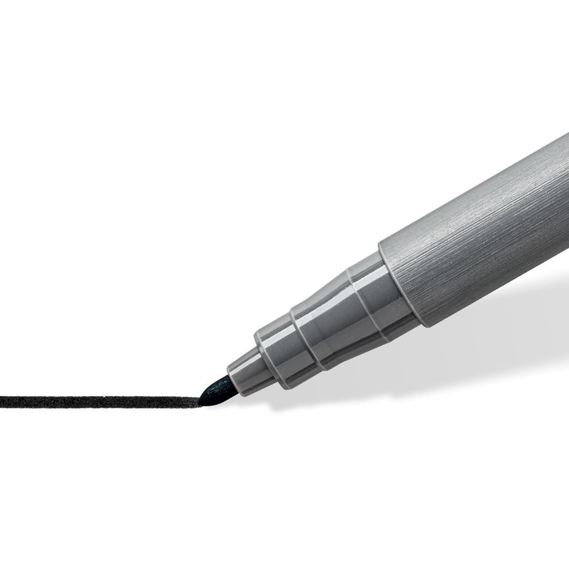 4007817099414-STAEDTLER Pigment pen 379 - 2 feutres - pointe ogive 1 mm - noir intense-P_405177295_2-1