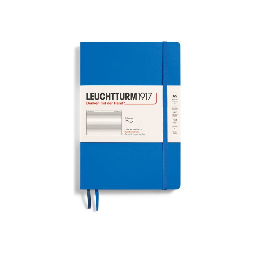 4004117644047-Leuchtturm1917 - Carnet de notes A5 (145 x 210 mm) - blanc - 123 pages - sky-P_405181957_1-0