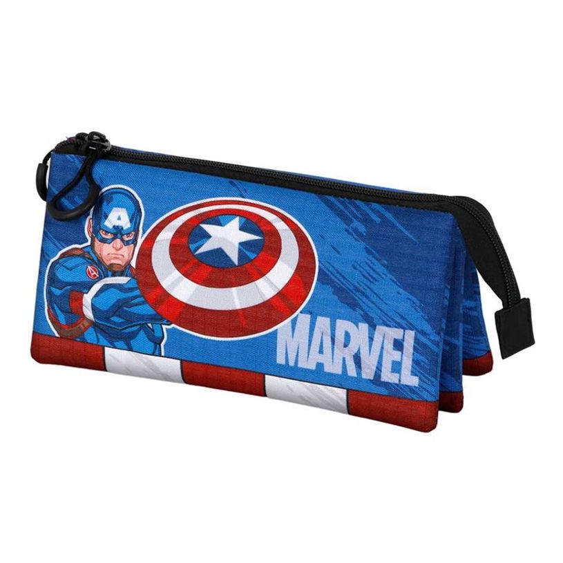 8445118063103-CAPTAIN AMERICA Gears - Trousse - triple - Ripstop - bleu-P_405182291_2-1