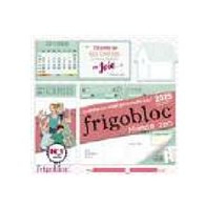 9782809691863-Frigobloc - Calendrier - fixation murale - 2024 - 2025 - semainier - 280 x 270 mm - daté-P_405184091_1-1