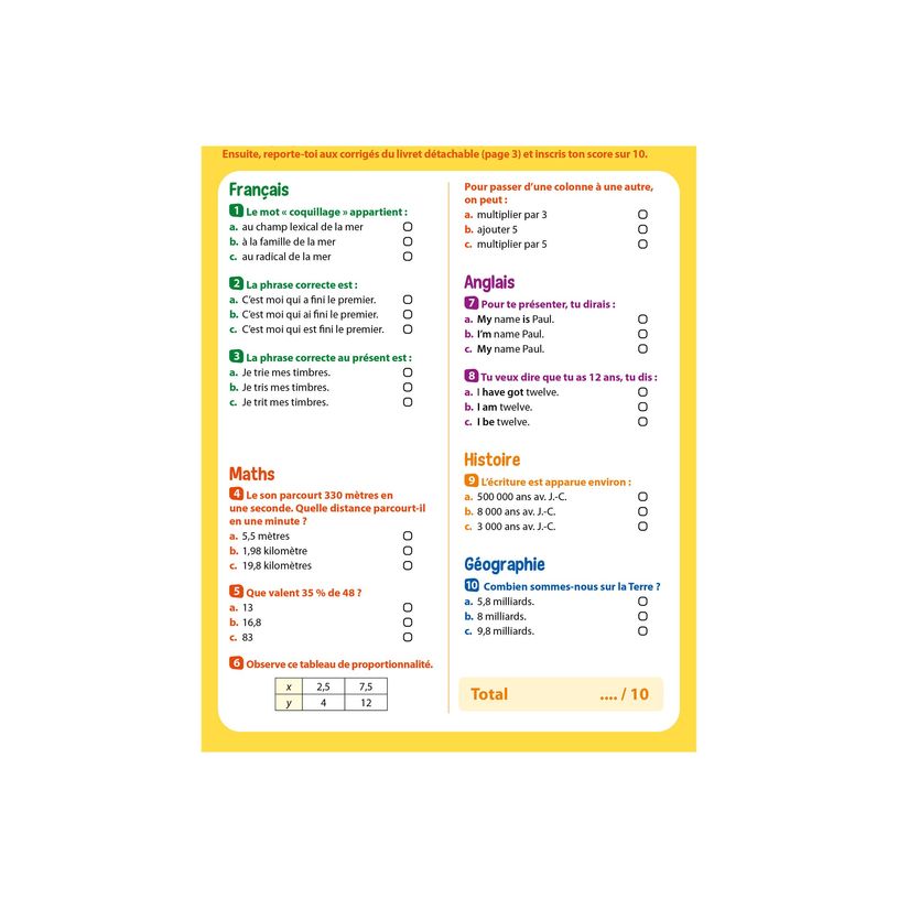 9782017226291-Passeport - Toutes les matières - Cahier de vacances 2025 - 6e-5e - livre d'exercices-P_405184095_9-2