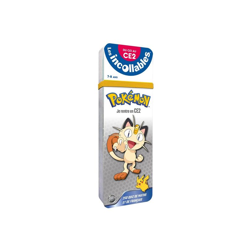 9782809683110-Play Bac - Les imbattables - J'entre en CE2 avec Pokémon - culture générale/quiz, jeu 