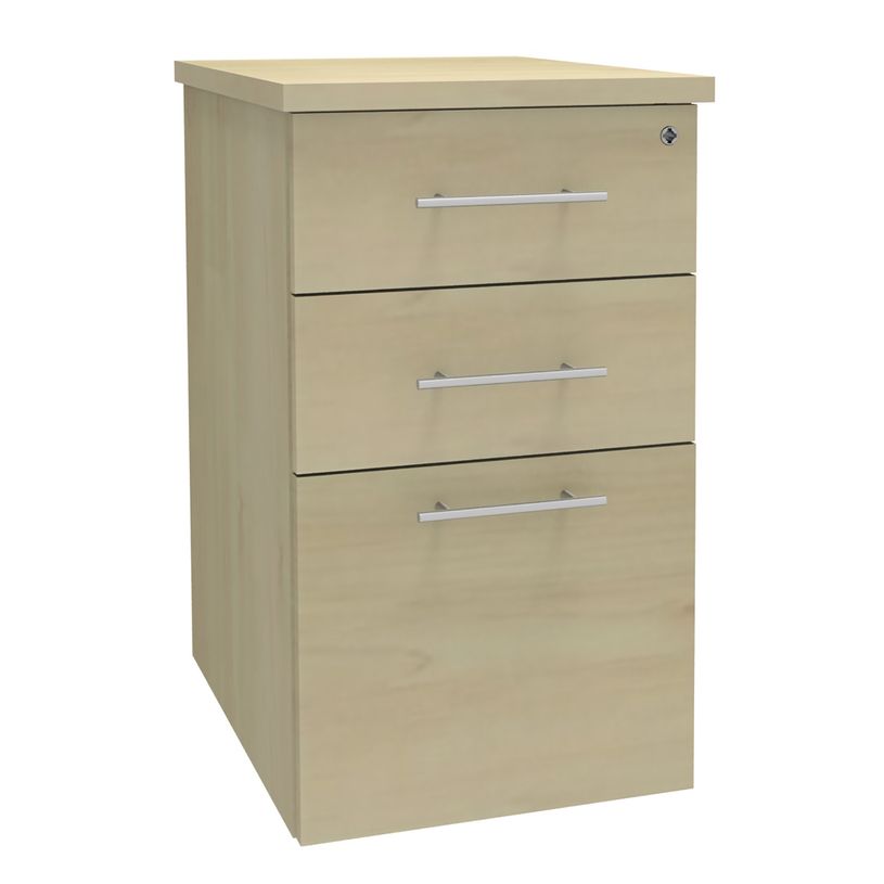 3253310220867-Caisson HT bureau - steely/stelly manager - Profondeur 60 cm - erable - top erable-P_405185164_1-0
