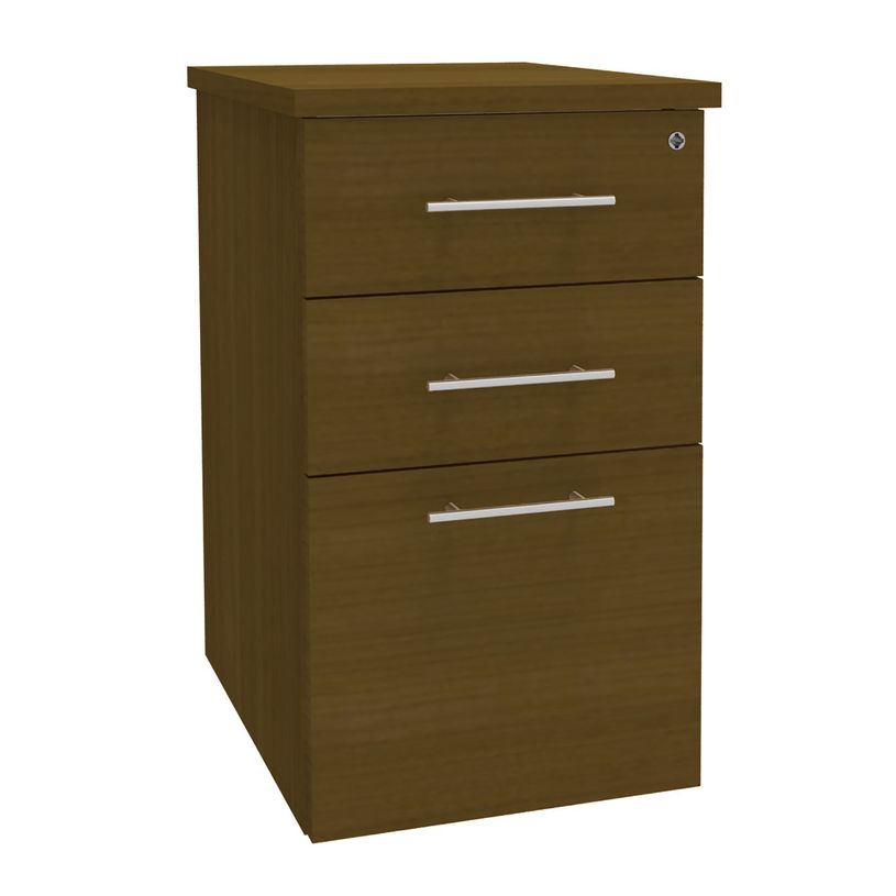 3253310250543-Caisson HT bureau - steely/stelly manager - Profondeur 60 cm - noyer - top noyer-P_405185171_1-0