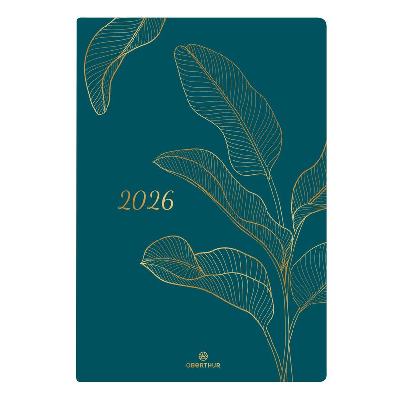 3664447208350-Agenda de poche Astoria - 1 semaine sur 2 pages - 10 x 15 cm - bleu - Oberthur--0