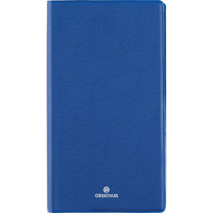 3664447207698-Agenda de poche Odessa - 1 semaine sur 2 pages - 9,5 x 17 cm - bleu - Oberthur--0