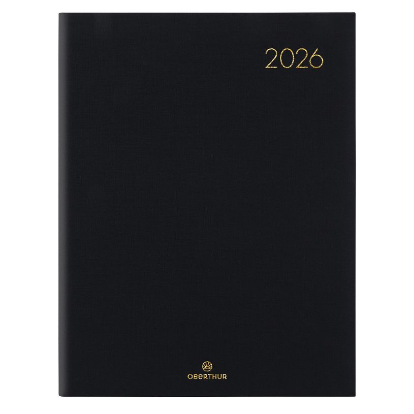 3664447213033-Agenda Nomad - 1 semaine sur 2 pages - 22 x 28 cm - disponible dans différentes couleurs - Oberthur--0