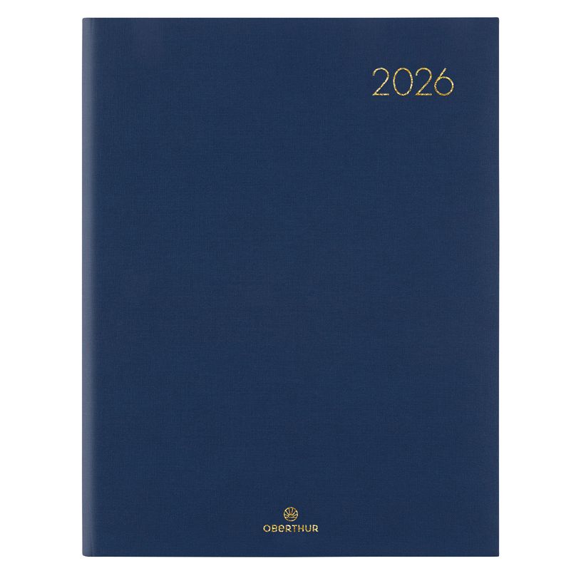 3664447213033-Agenda Nomad - 1 semaine sur 2 pages - 22 x 28 cm - disponible dans différentes couleurs - Oberthur--1