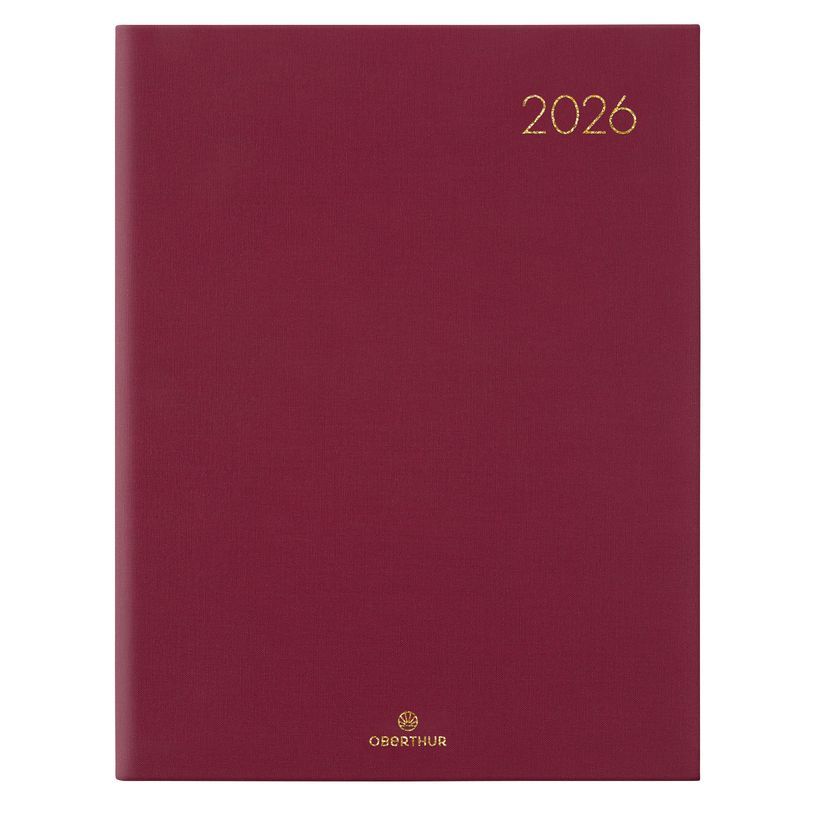 3664447213033-Agenda Nomad - 1 semaine sur 2 pages - 22 x 28 cm - disponible dans différentes couleurs - Oberthur--2