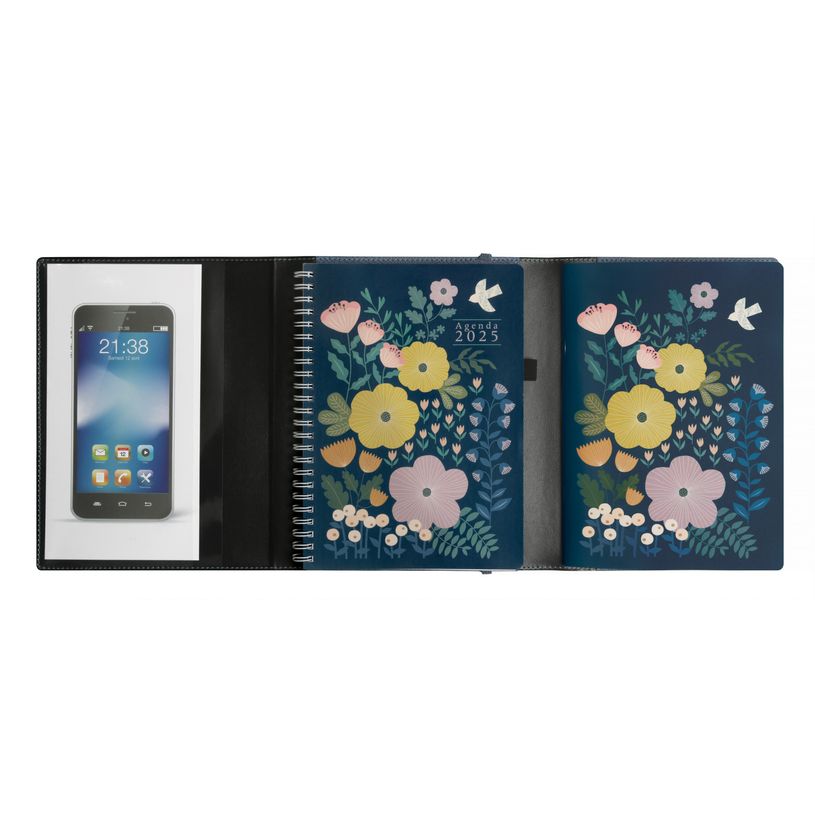 3660942086110-Agenda de bureau Mini Labo All in One EasyTime 21S spiralé - 1 semaine sur 2 pages - 15 x-P_405186202_2-1