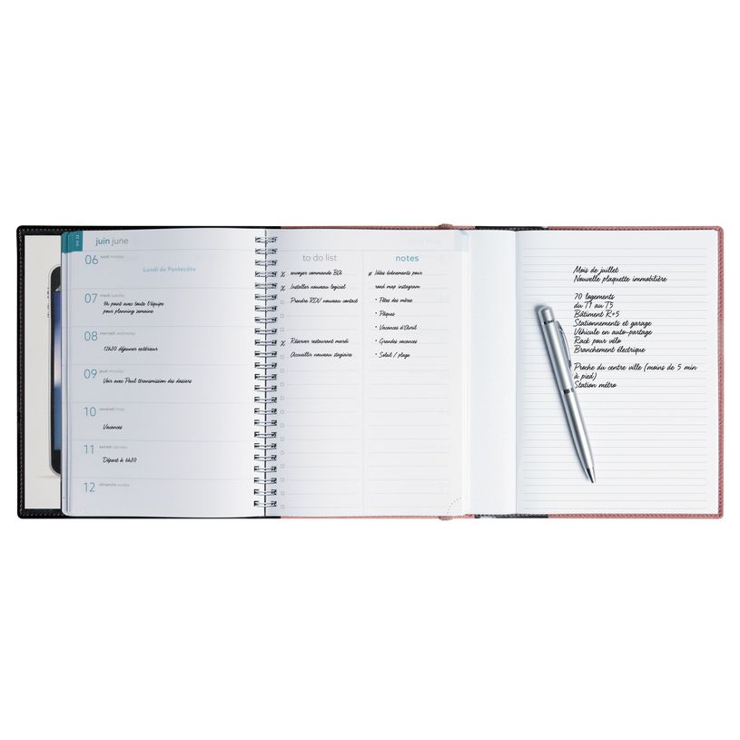 3660942086110-Agenda de bureau Mini Labo All in One EasyTime 21S spiralé - 1 semaine sur 2 pages - 15 x-P_405186202_6-5