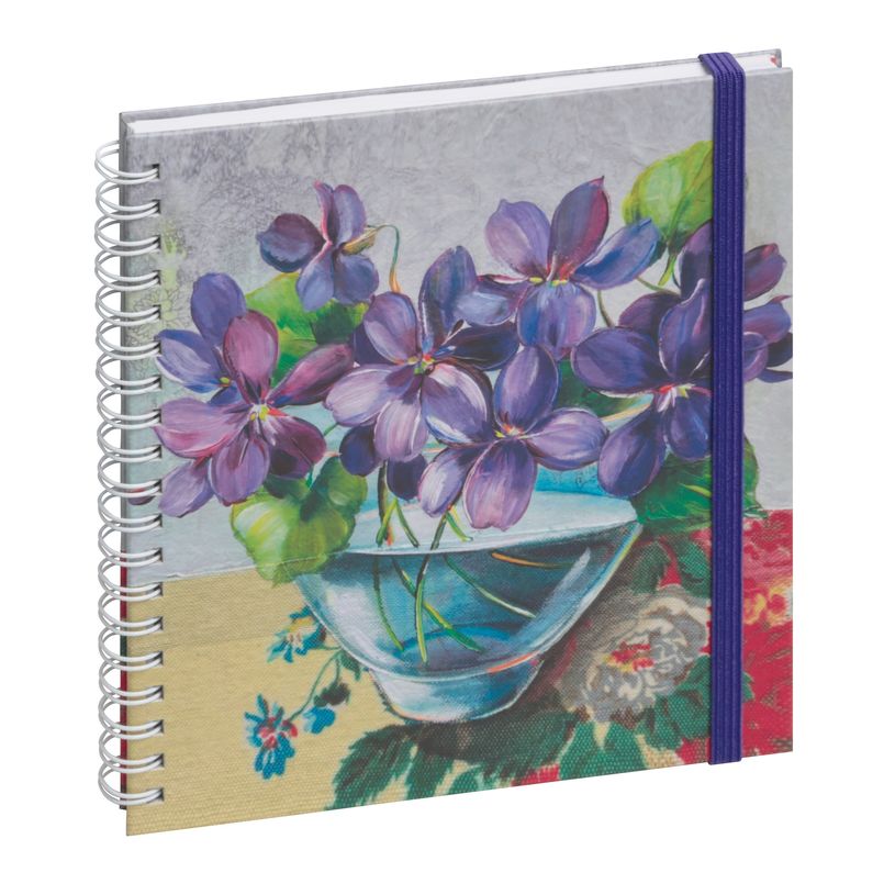 3660942085960-Agenda de bureau Sophie Adde Lady 18S spiralé - 1 semaine sur 2 pages - 15 x 17 cm - Viol-P_405186229_1-0