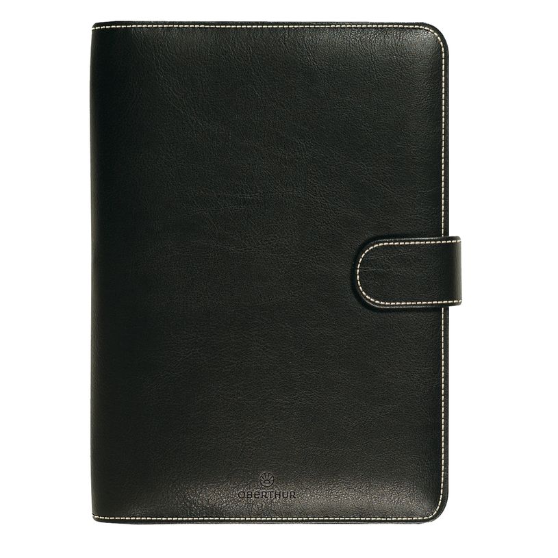3664447211268-Organiseur Milano - 14 x 18,5 cm - noir - Oberthur-P_405186385_1-0