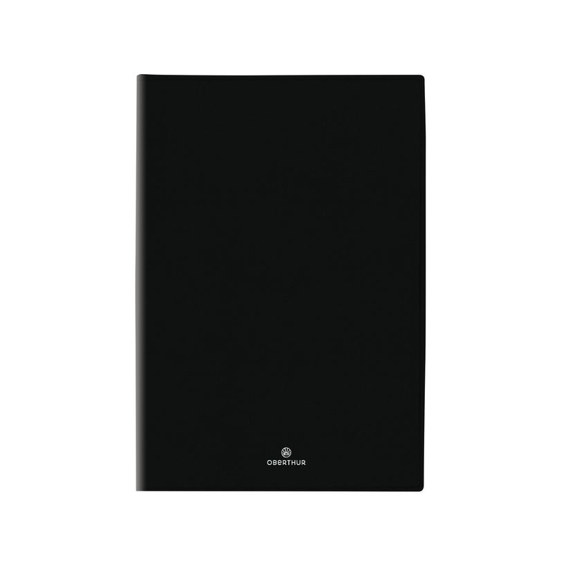 3664447207735-Agenda de poche Odessa - 1 semaine sur 2 pages - 10 x 15 cm - noir - Oberthur-P_405186450_1-0