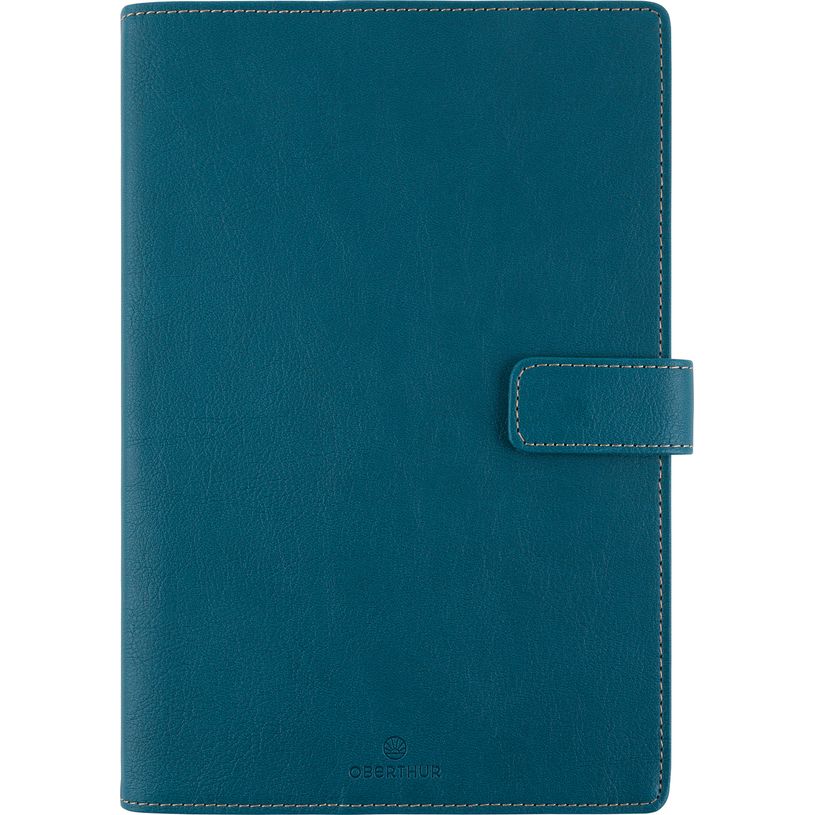 3664447210513-Agenda Milano - 1 semaine sur 2 pages - 17 x 24,5 cm - vert canard - Oberthur-P_405186470_1-0