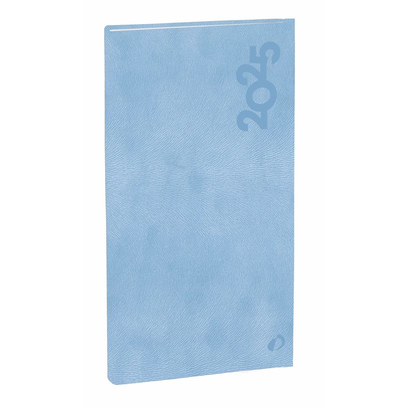 3371010516247-Quo Vadis - Agenda - 2025 - Italnote B - Semainier Horizontal - Français - Gaïa - Bleu - 12 mois et 1/2 de mi-décembre à décembre - 8,8x17 cm - Papier Clairefontaine -P_405187223_2-0