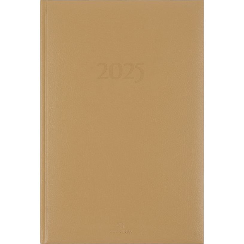 3664447206097-Agenda London - 1 semaine sur 2 pages - 22 x 28 cm - beige - Oberthur-P_405187968_1-0