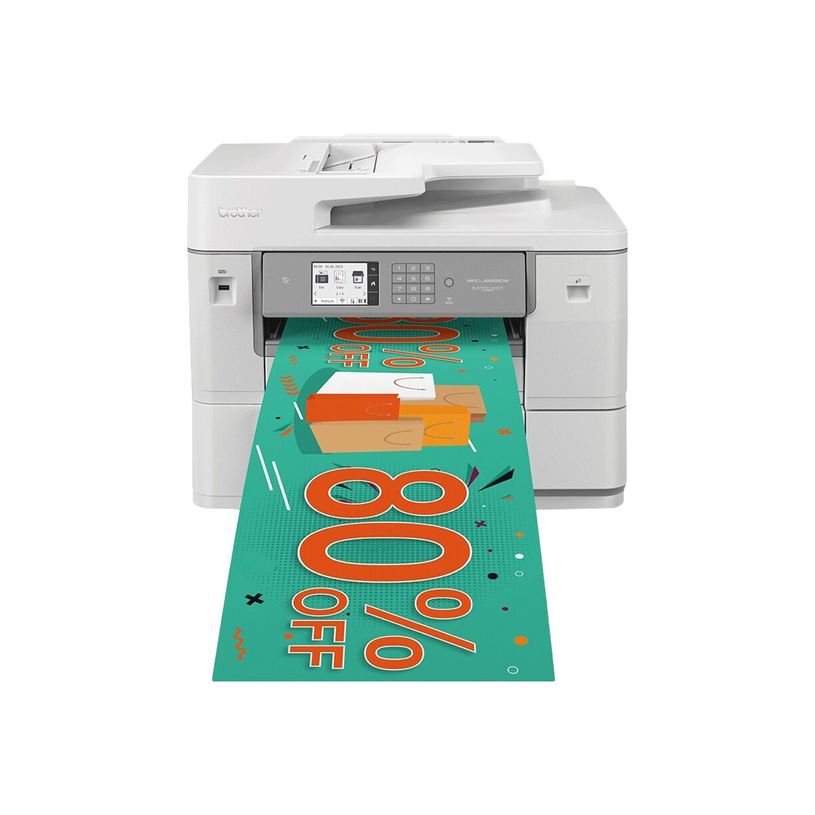 4977766826754-Brother BP80GRA3 - Papier jet d'encre brillant - Brillant - A3 original - pour Brother MFC-P_405187997_6-6