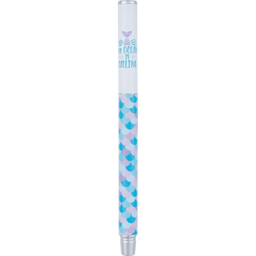 3664447169873-Stylo plume Marin - 5 decors assortis - Oberthur-P_405188847_3-2
