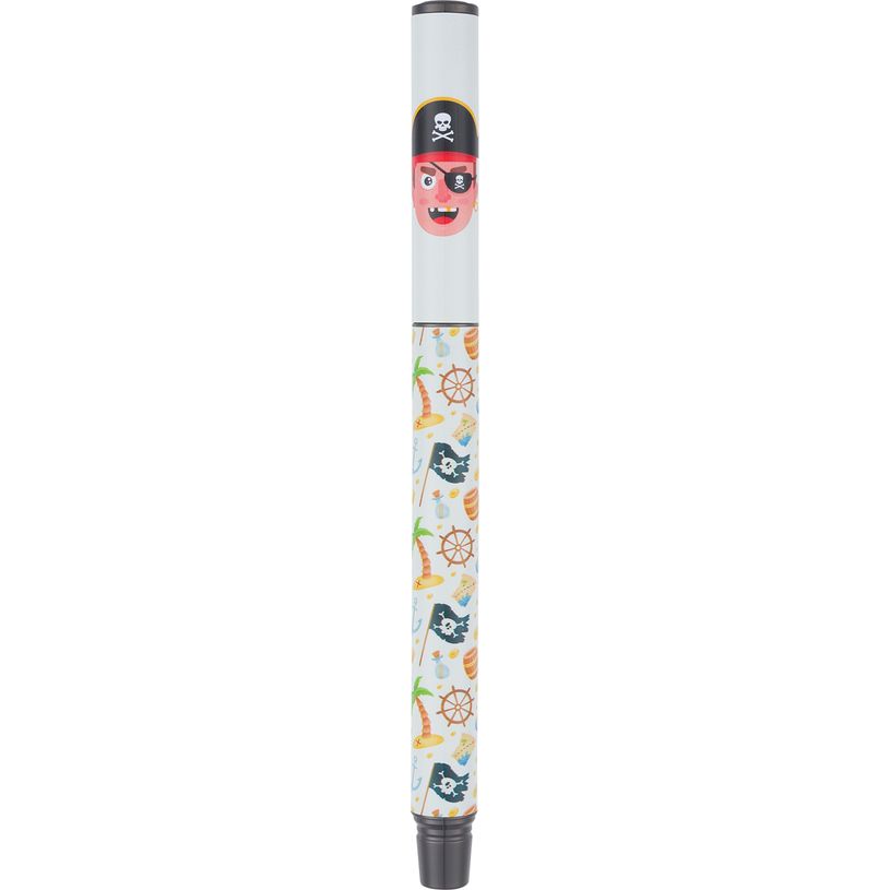 3664447169873-Stylo plume Marin - 5 decors assortis - Oberthur-P_405188847_4-3
