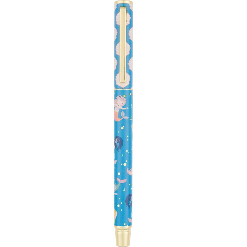 3664447169873-Stylo plume Marin - 5 decors assortis - Oberthur-P_405188847_5-4