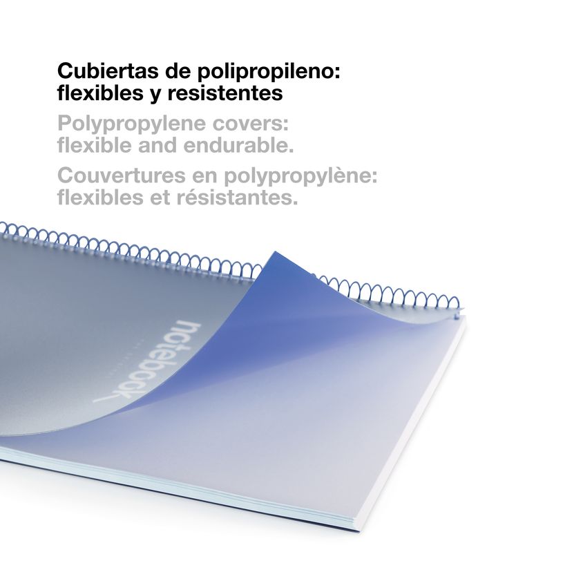 8422593499498-Notebook Miquelrius, à couverture souple format A5 à rayures horizontales, 120 feuilles de 5 couleurs, collection Emotions, c--5
