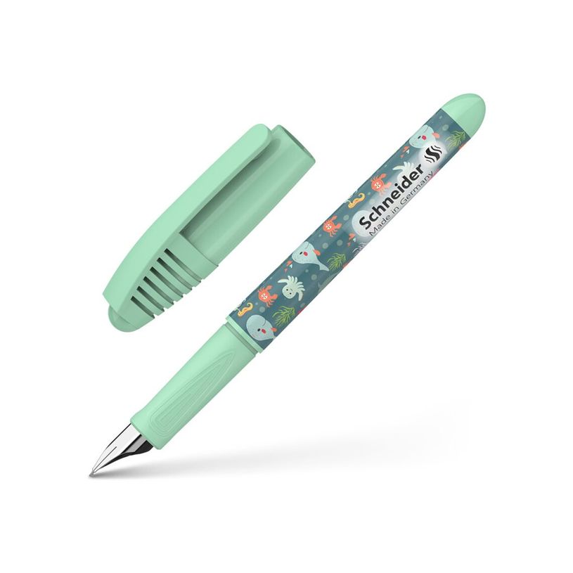 4004675172112-Schneider Zippi - Stylo plume - happy fish - bleu roi - moyen-P_405189078_1-0