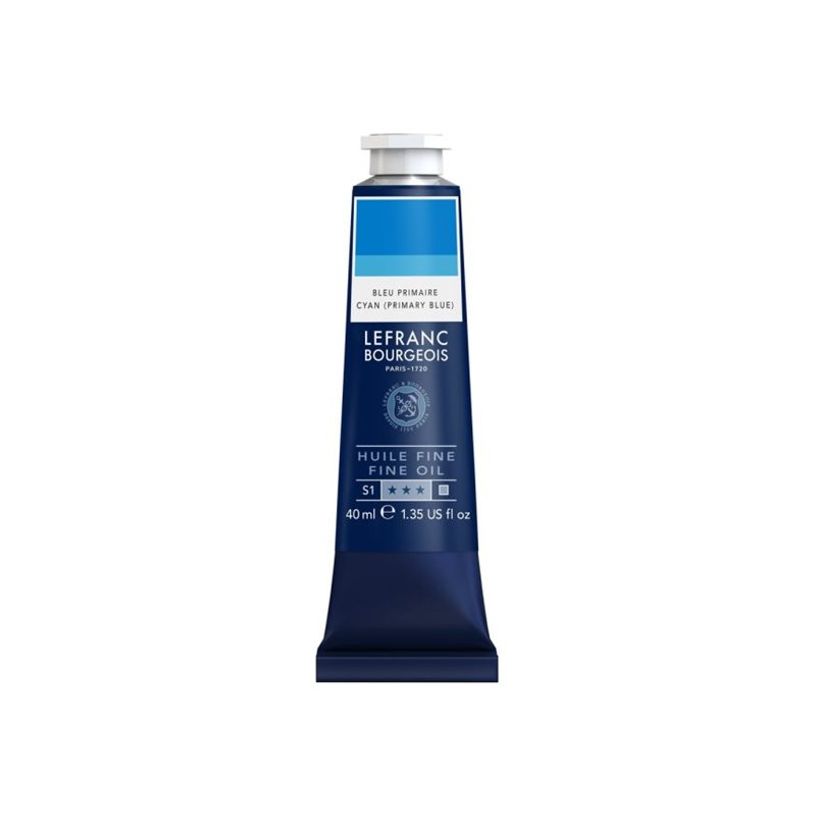 3013643017752-Lefranc Bourgeois - Peinture à l'huile - bleu primaire - opaque - fine - 40 ml-P_405216757_1-0
