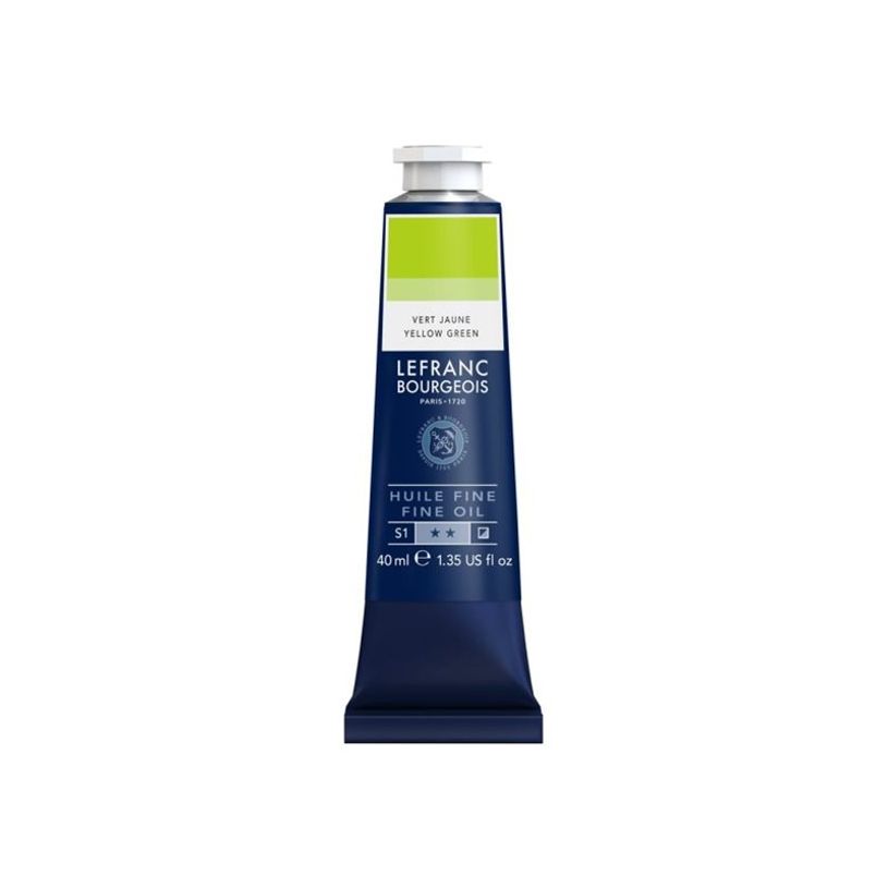 3013643017844-Lefranc Bourgeois - Peinture à l'huile - jaune vert - semi-opaque - fine - 40 ml-P_405216762_2-0